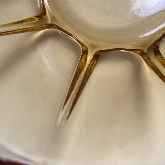 Vintage Anchor Hocking Amber Glass bowl - Picture 8 of 9